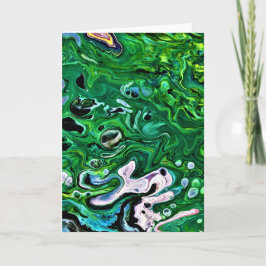 Abstracte kleurenstudie 175, kaart