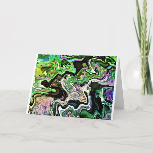Abstracte kleurenstudie 178, Kaart (Voorkant)