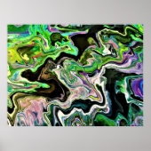 Abstracte kleurenstudie 178, poster (Voorkant)