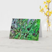 Abstracte kleurenstudie 185, kaart (Gele Bloem)