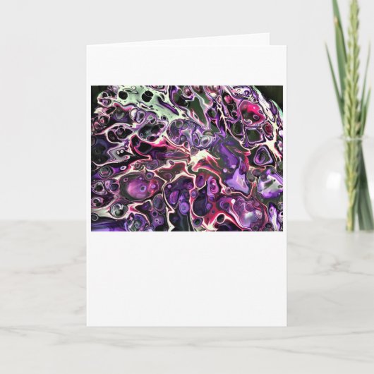 Abstracte kleurenstudie 189, kaart (Voorkant)