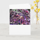 Abstracte kleurenstudie 189, kaart (Gele Bloem)