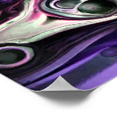 Abstracte kleurenstudie 189, poster (Hoek)