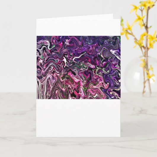 Abstracte kleurenstudie 191, kaart (Gele Bloem)