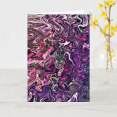 Abstracte kleurenstudie 191, kaart (Gele Bloem)