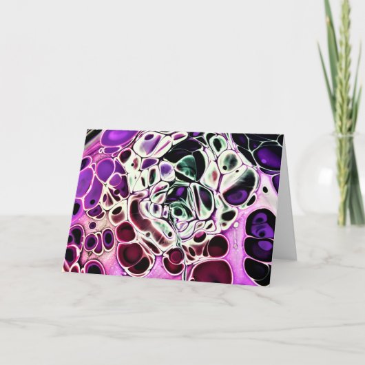 Abstracte kleurenstudie 192, kaart (Voorkant)