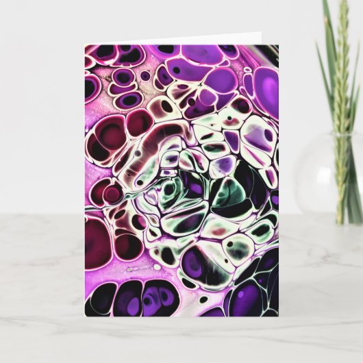 Abstracte kleurenstudie 192, kaart (Voorkant)