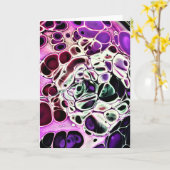 Abstracte kleurenstudie 192, kaart (Gele Bloem)
