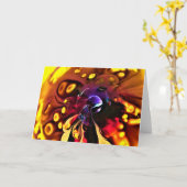 Abstracte kleurenstudie 193, kaart (Gele Bloem)