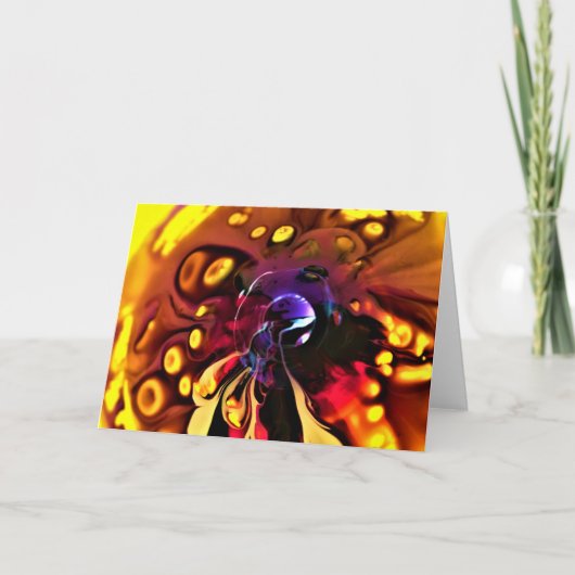 Abstracte kleurenstudie 193, kaart (Voorkant)