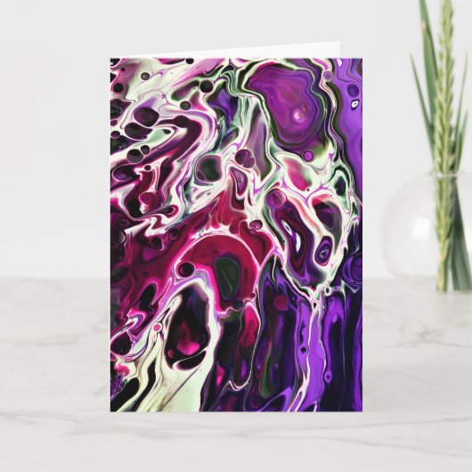 Abstracte kleurenstudie 194, kaart (Voorkant)