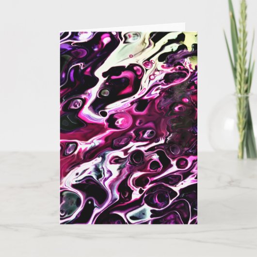 Abstracte kleurenstudie 198, kaart (Voorkant)