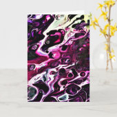 Abstracte kleurenstudie 198, kaart (Gele Bloem)