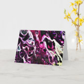 Abstracte kleurenstudie 198, kaart (Gele Bloem)