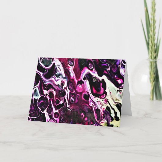 Abstracte kleurenstudie 198, kaart (Voorkant)