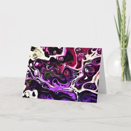 Abstracte kleurenstudie 199, kaart (Voorkant)