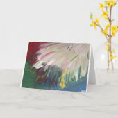 Abstracte kleurenstudie 1, kaart (Gele Bloem)