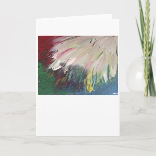 Abstracte kleurenstudie 1, kaart (Voorkant)