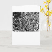 Abstracte kleurenstudie 1 / Noir, Kaart (Gele Bloem)