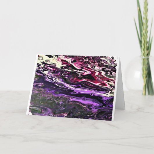 Abstracte Kleurenstudie 201, Kaart (Voorkant)