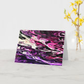 Abstracte kleurenstudie 202, kaart (Gele Bloem)