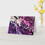 Abstracte kleurenstudie 205, kaart (Gele Bloem)