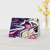 Abstracte kleurenstudie 206, kaart (Gele Bloem)