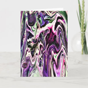 Abstracte kleurenstudie 207, kaart