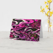 Abstracte kleurenstudie 208, kaart (Gele Bloem)