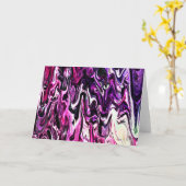 Abstracte Kleurenstudie 209, kaart (Gele Bloem)