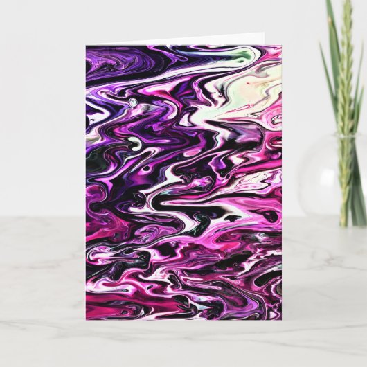 Abstracte Kleurenstudie 209, kaart (Voorkant)