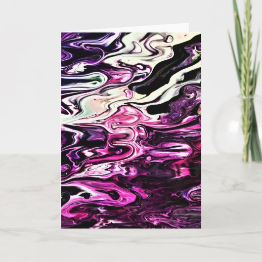Abstracte kleurenstudie 210, kaart (Voorkant)