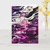 Abstracte kleurenstudie 210, kaart (Gele Bloem)