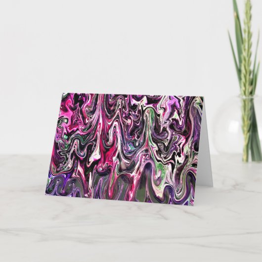 Abstracte kleurenstudie 212, kaart (Voorkant)