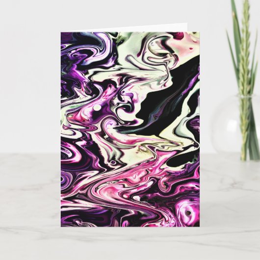 Abstracte kleurenstudie 213, kaart (Voorkant)