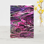 Abstracte kleurenstudie 214, kaart (Gele Bloem)