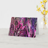 Abstracte kleurenstudie 214, kaart (Gele Bloem)