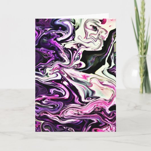 Abstracte kleurenstudie 215, kaart (Voorkant)