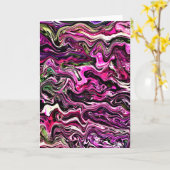 Abstracte kleurenstudie 216, kaart (Gele Bloem)