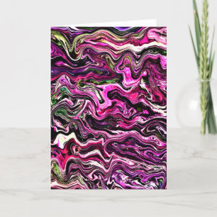 Abstracte kleurenstudie 216, kaart