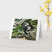 Abstracte kleurenstudie 21, Kaart (Gele Bloem)