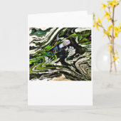 Abstracte kleurenstudie 21, Kaart (Gele Bloem)