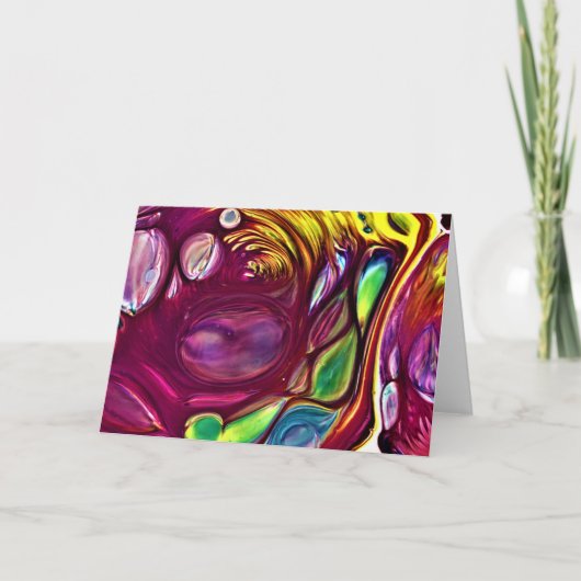 Abstracte kleurenstudie 220, kaart (Voorkant)