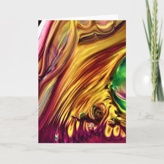 Abstracte kleurenstudie 223, kaart (Voorkant)