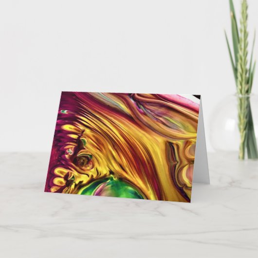 Abstracte kleurenstudie 223, kaart (Voorkant)