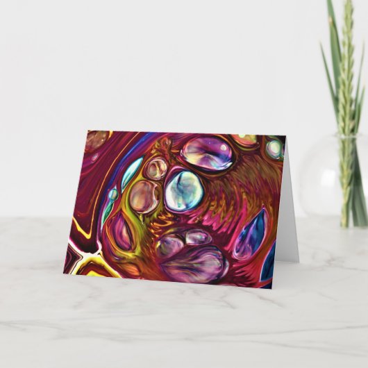 Abstracte kleurenstudie 224, kaart (Voorkant)