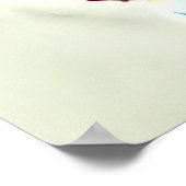 Abstracte kleurenstudie 228, poster (Hoek)