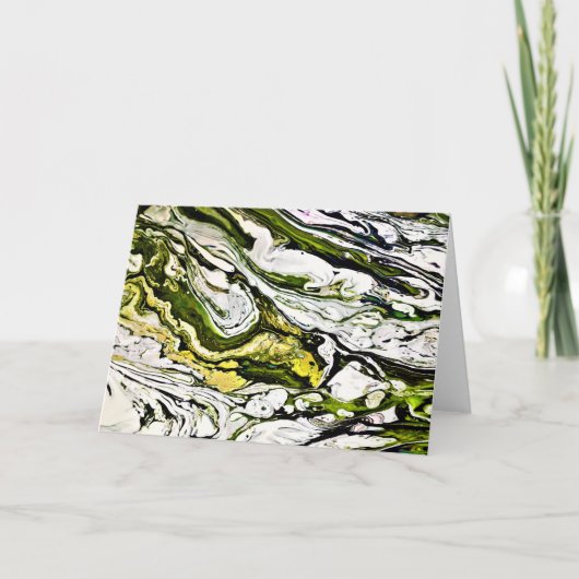 Abstracte kleurenstudie 22, kaart (Voorkant)