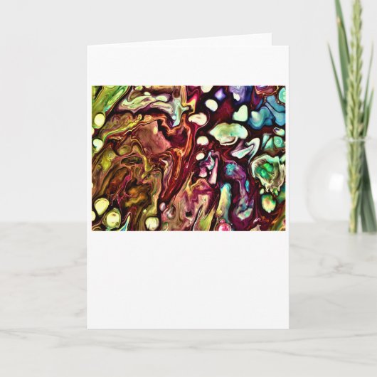 Abstracte kleurenstudie 234, Kaart (Voorkant)