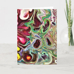 Abstracte kleurenstudie 237, kaart